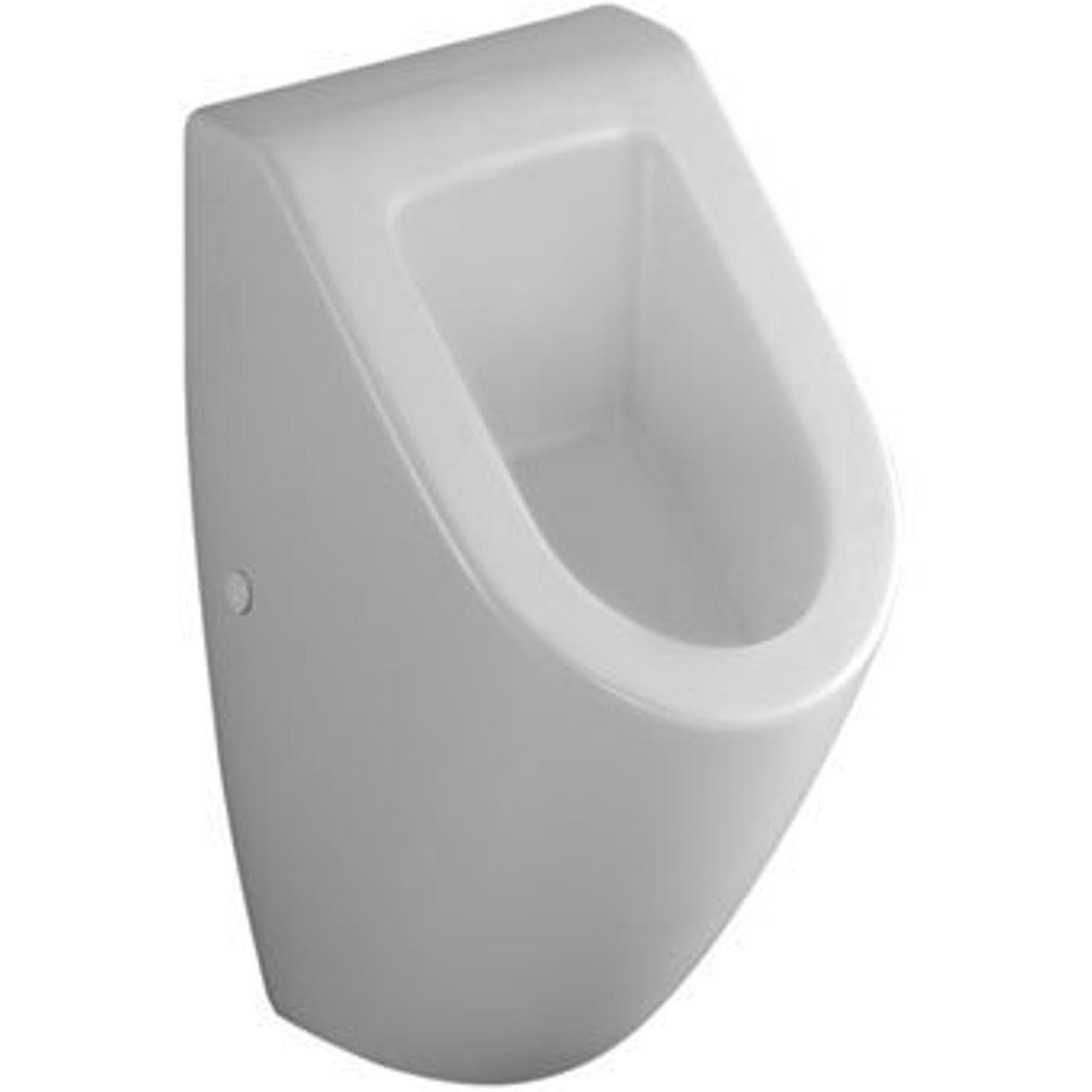 Villeroy & Boch Subway urinoir met bevestiging zonder deksel 28.5x53.5x31.5cm - ceramic+ stone white - 751300rw