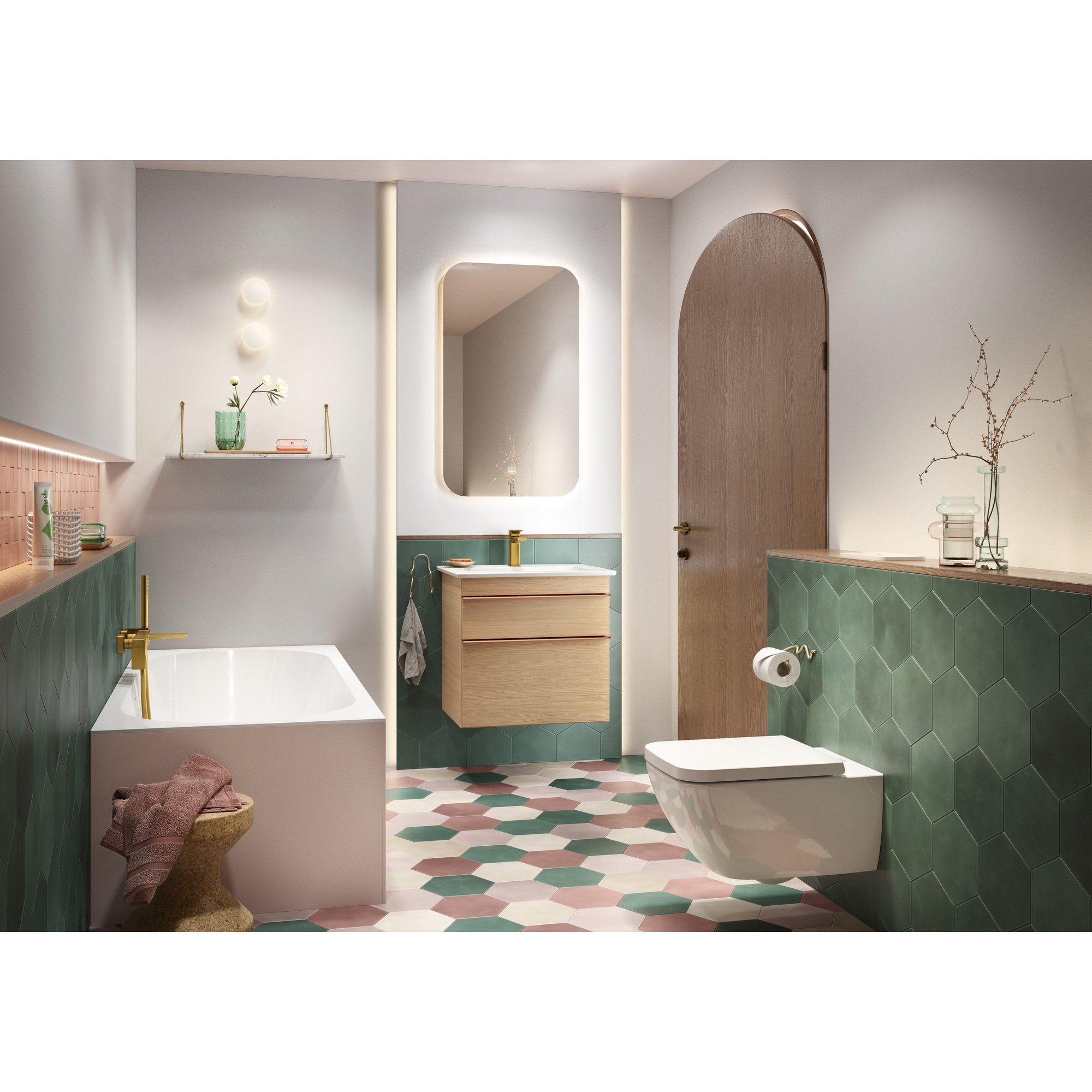 Villeroy & Boch Venticello closetzitting - met deksel met softclose en quick release RVS/wit - 8m22s101 - Afbeelding 4