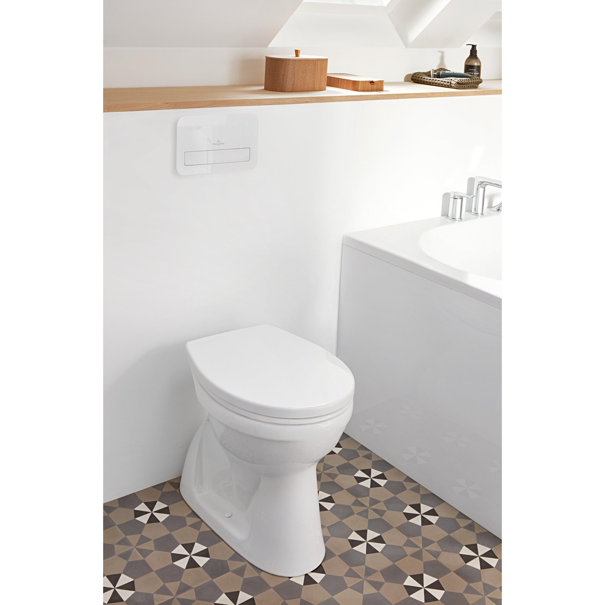 Villeroy & Boch O.novo closetzitting - met softclose m. quick release wit - 8m43s101 - Afbeelding 4
