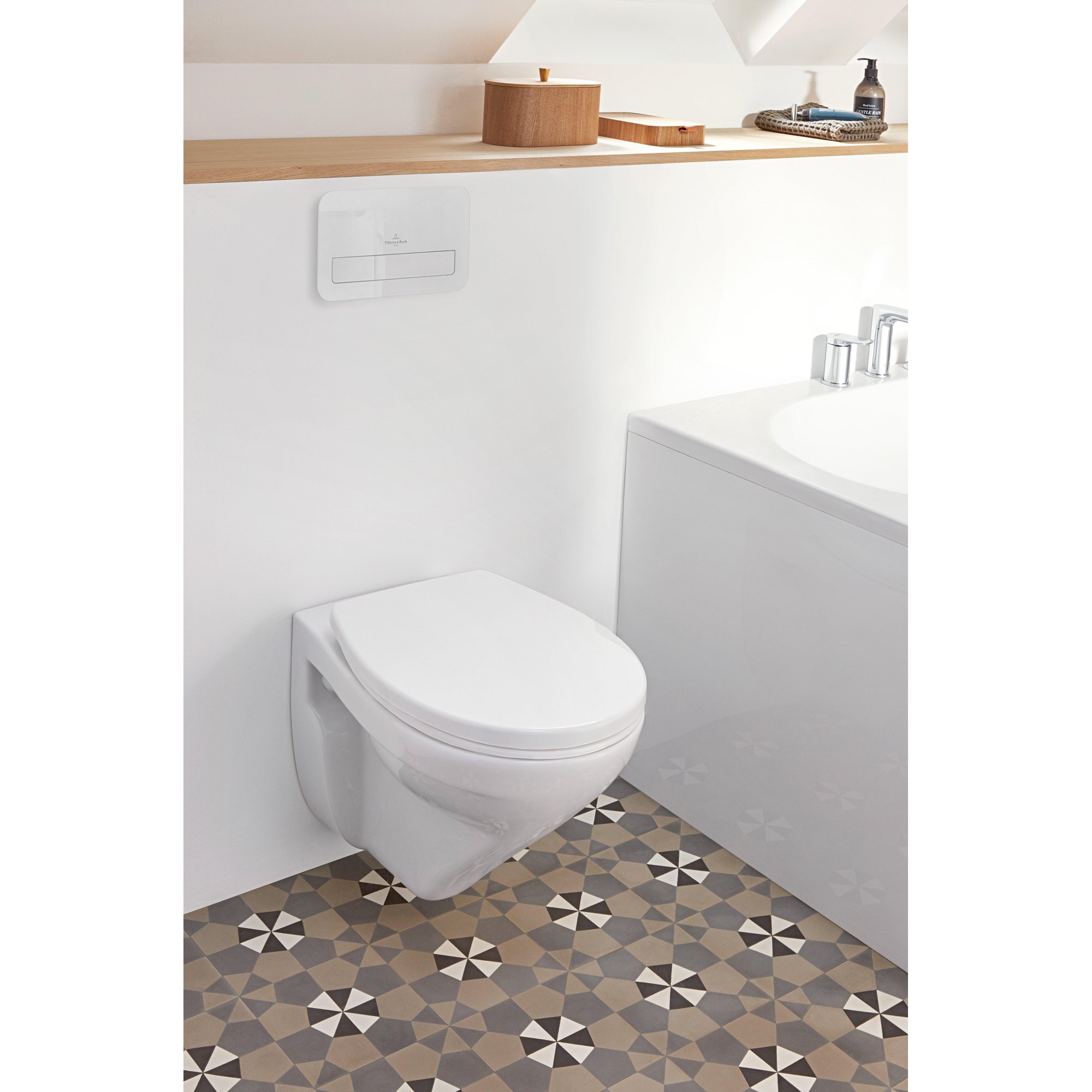 Villeroy & Boch O.novo closetzitting - met softclose m. quick release wit - 8m43s101 - Afbeelding 5