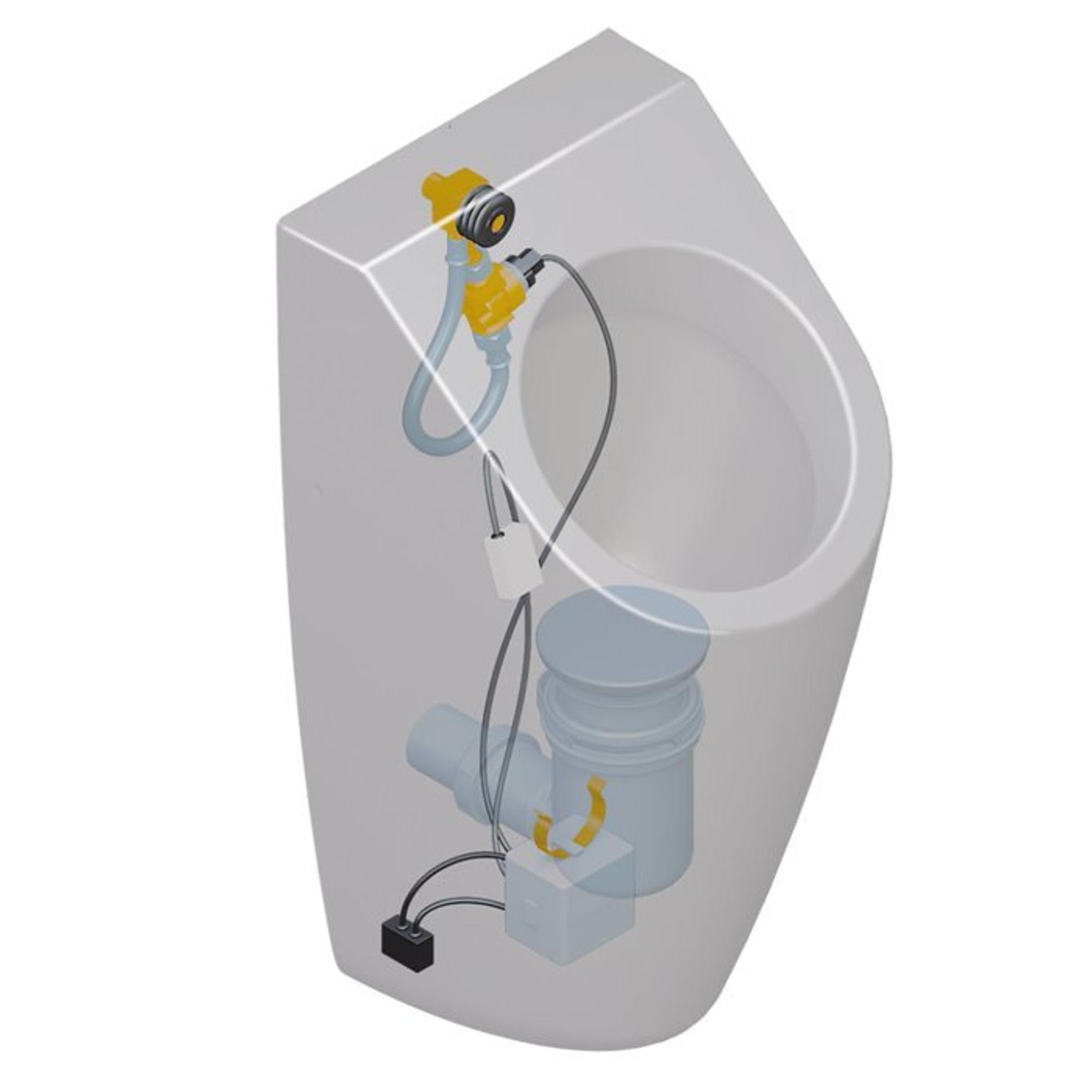 Villeroy & Boch ProDetect Elektronische urinoirspoeler 1/2 inch 230V - 9190n100 - Afbeelding 2