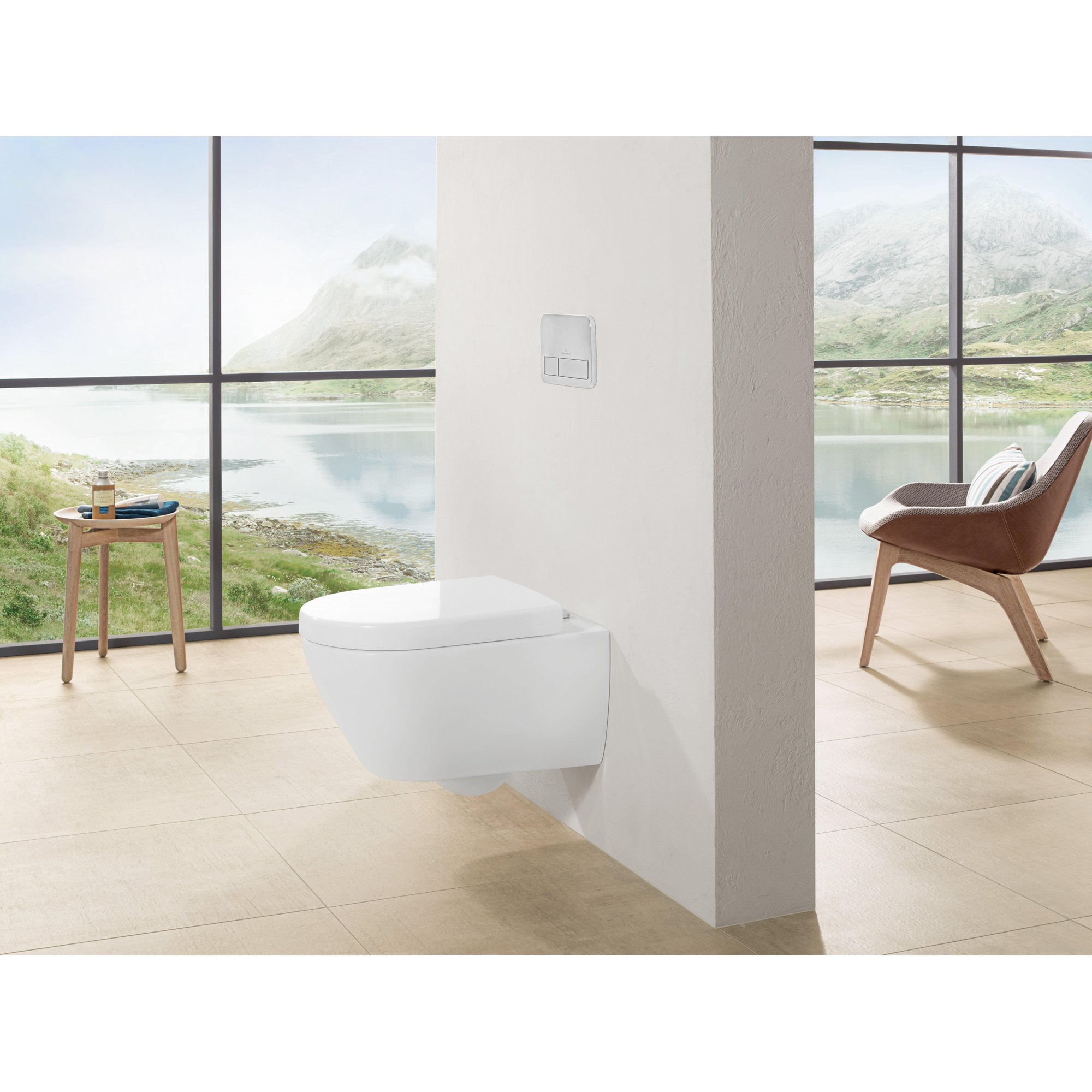 Villeroy & Boch Subway 2.0 closetzitting - quickrelease - wit - 9m68q101 - Afbeelding 4