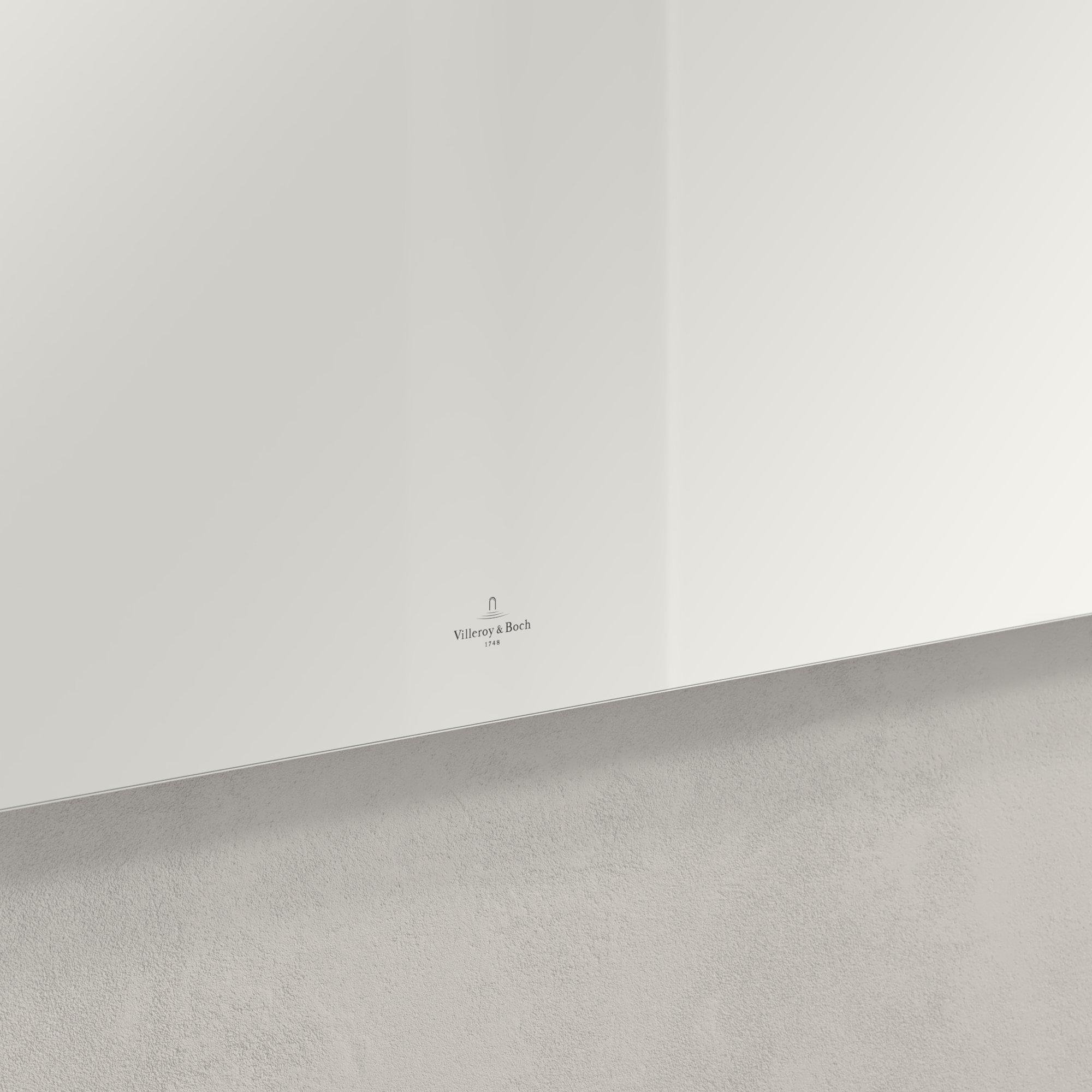 Villeroy & Boch More To See One spiegel m. geïntegreerde led verlichting 140x60cm - incl. bevestiging - a430a100 - Afbeelding 7