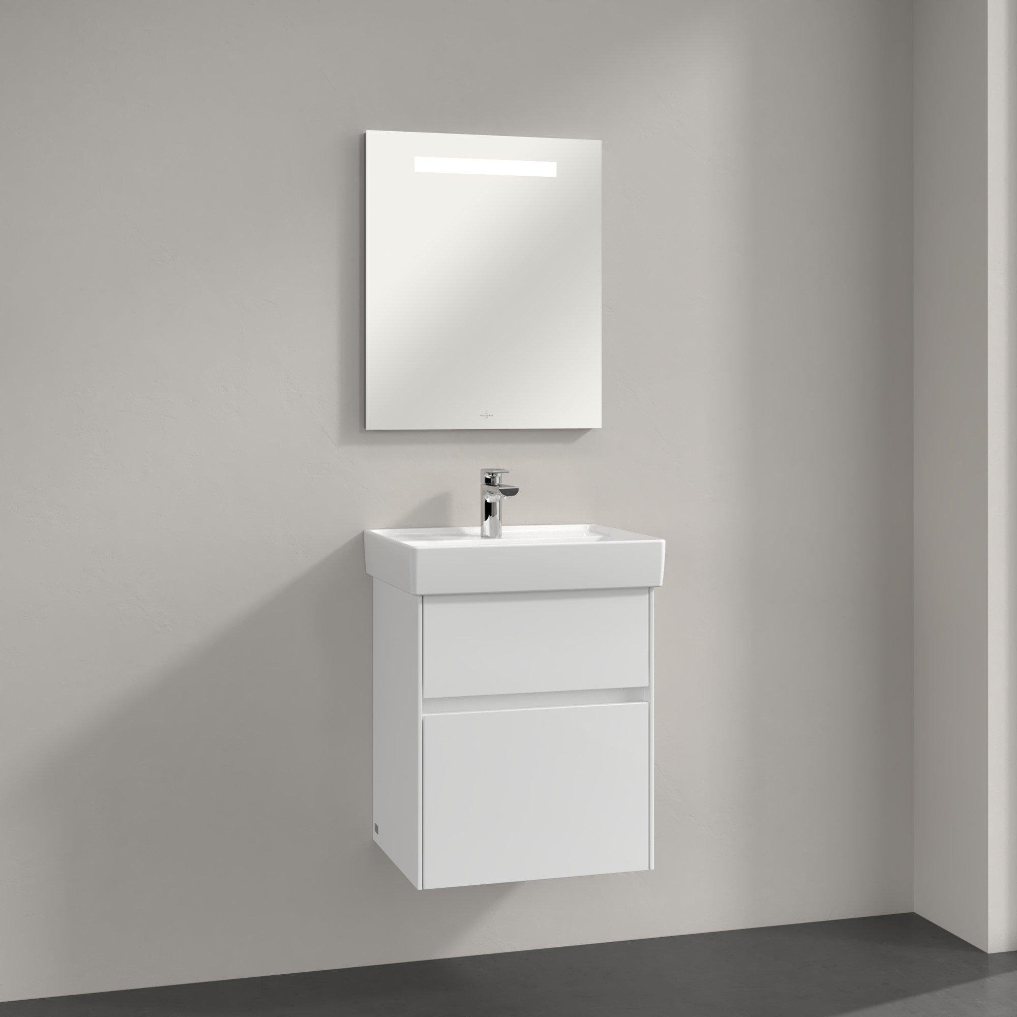 Villeroy & Boch More To See One spiegel m. geïntegreerde led verlichting 140x60cm - incl. bevestiging - a430a100 - Afbeelding 9