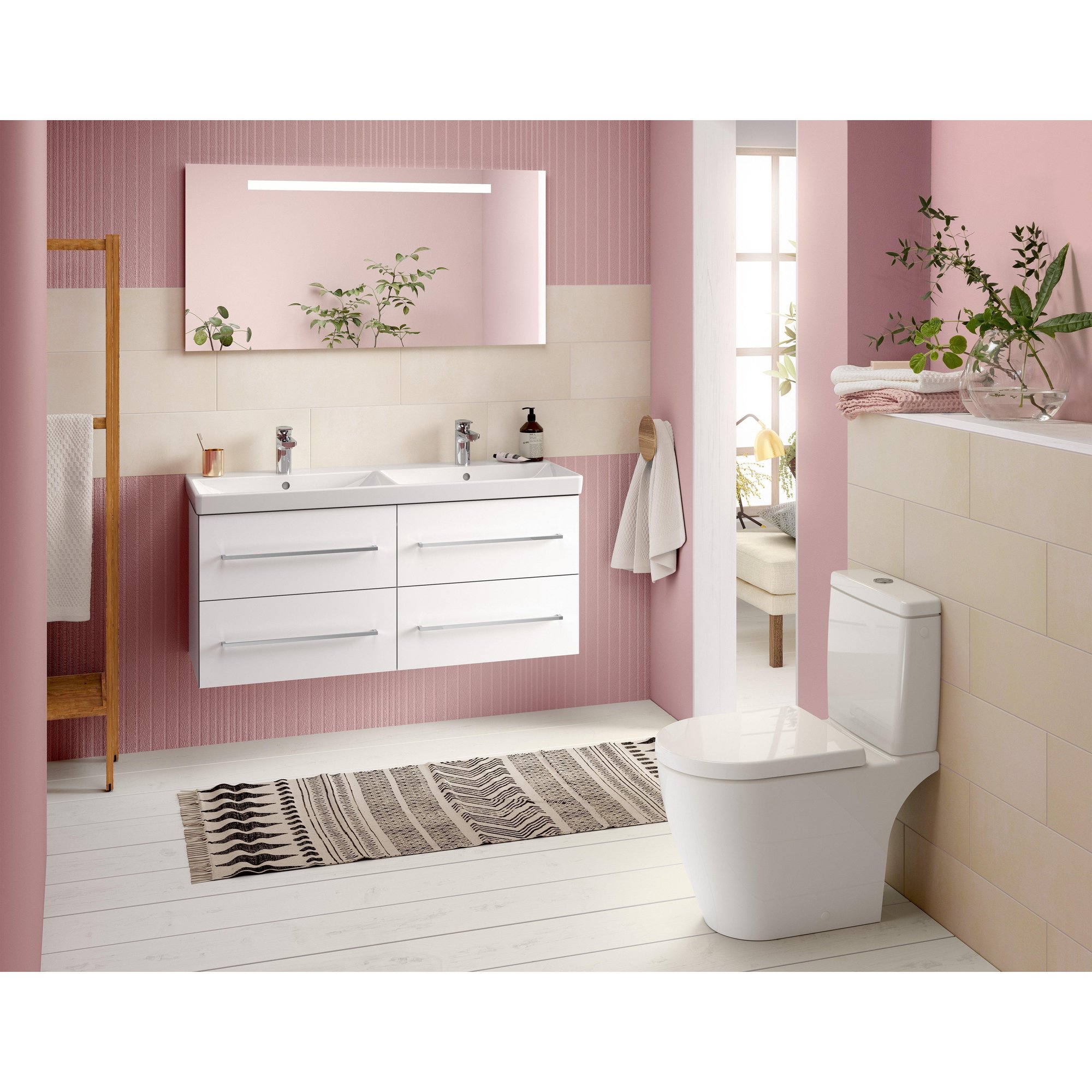 Villeroy & Boch More to see one spiegel met ledverlichting 120x60cm - a430a300 - Afbeelding 8