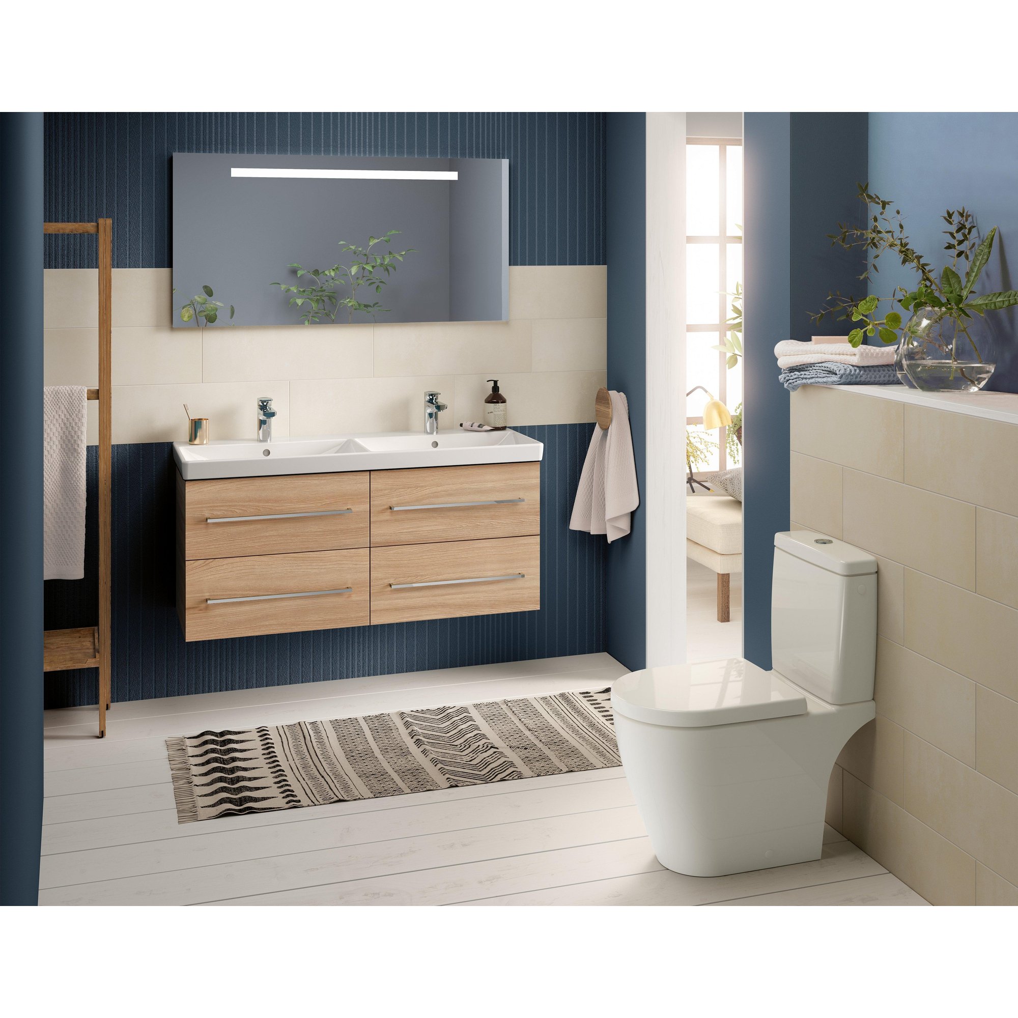 Villeroy & Boch More to see one spiegel met ledverlichting 120x60cm - a430a300 - Afbeelding 9
