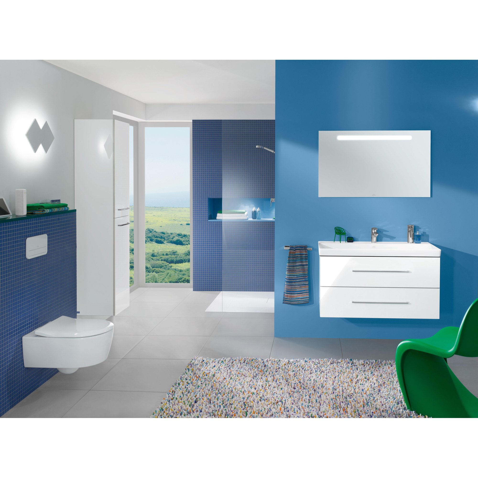 Villeroy & Boch More to see one spiegel met ledverlichting 100x60cm - a430a400 - Afbeelding 8