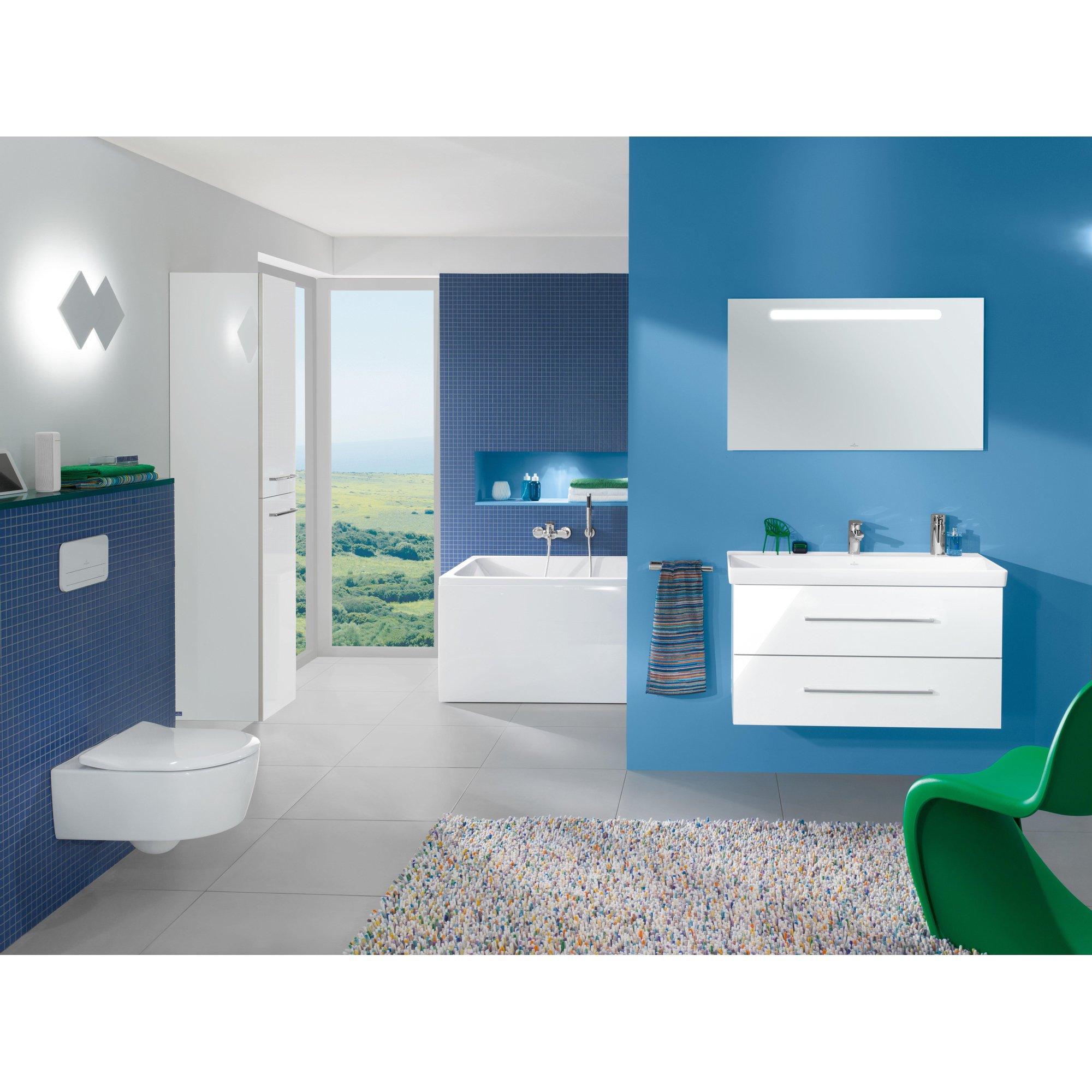 Villeroy & Boch More to see one spiegel met ledverlichting 100x60cm - a430a400 - Afbeelding 9