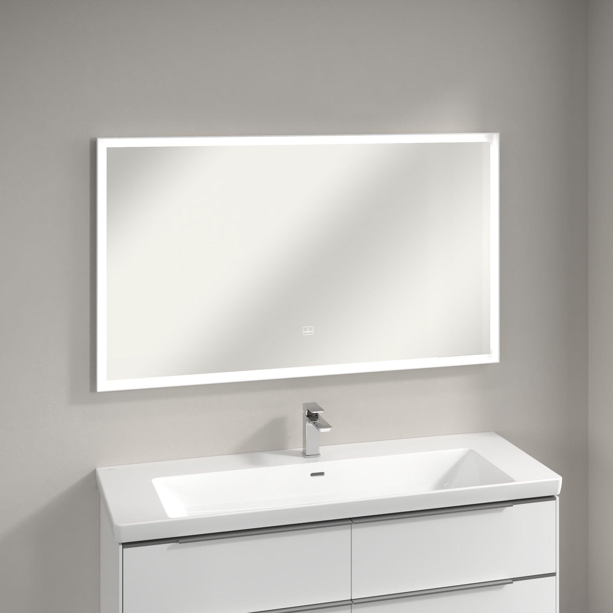 Villeroy & Boch Subway 3.0 spiegel 130x75cm - LED licht rondom - a4631300 - Afbeelding 2