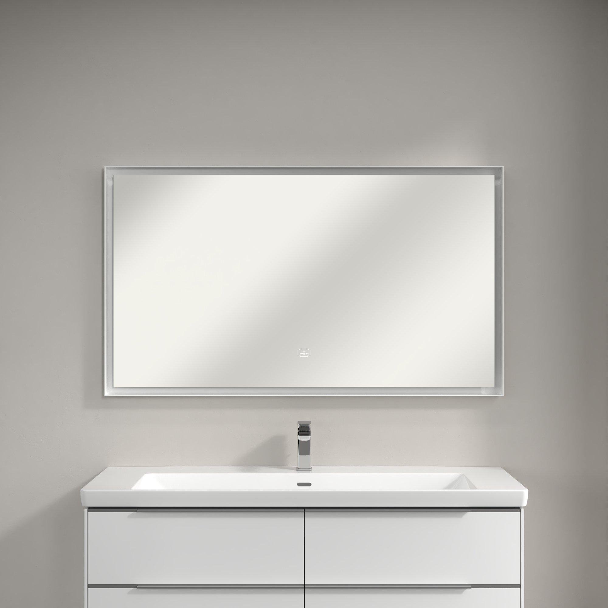 Villeroy & Boch Subway 3.0 spiegel 130x75cm - LED licht rondom - a4631300 - Afbeelding 4