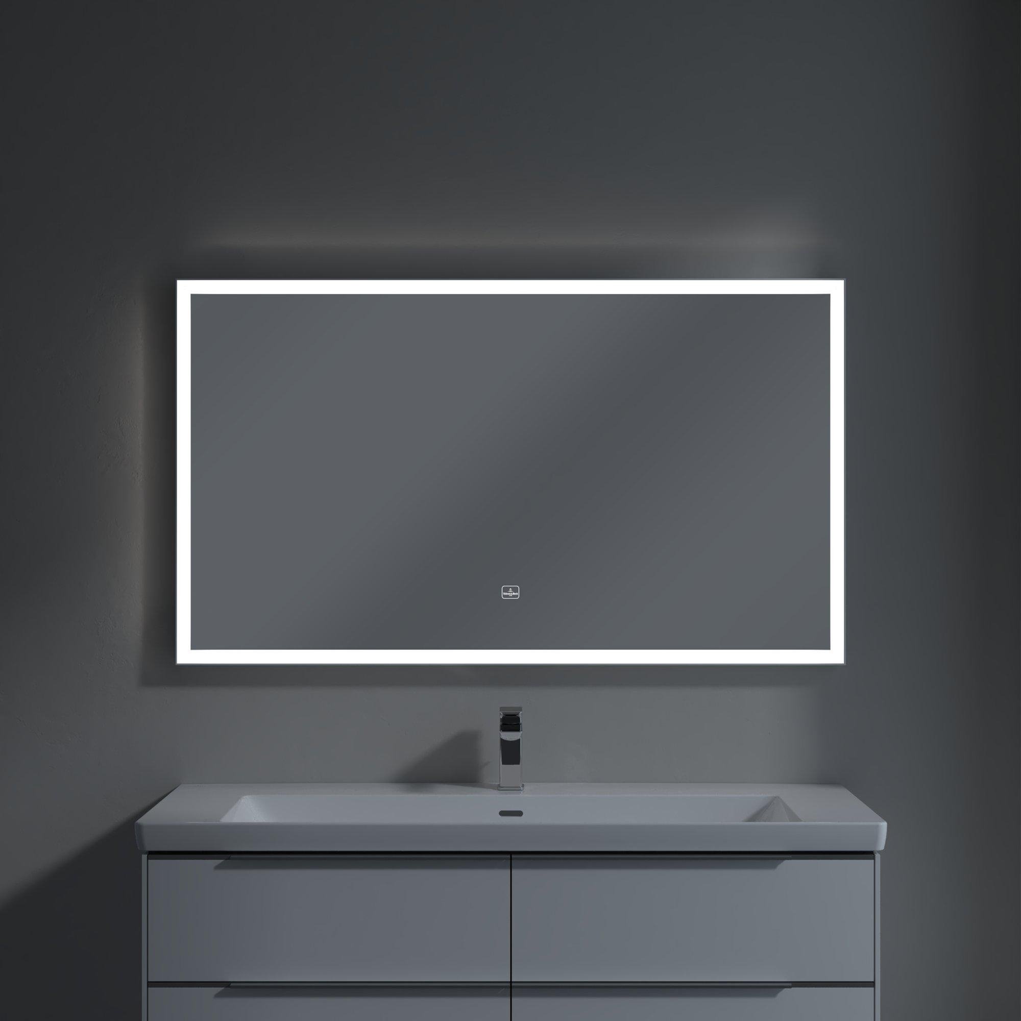 Villeroy & Boch Subway 3.0 spiegel 130x75cm - LED licht rondom - a4631300 - Afbeelding 6