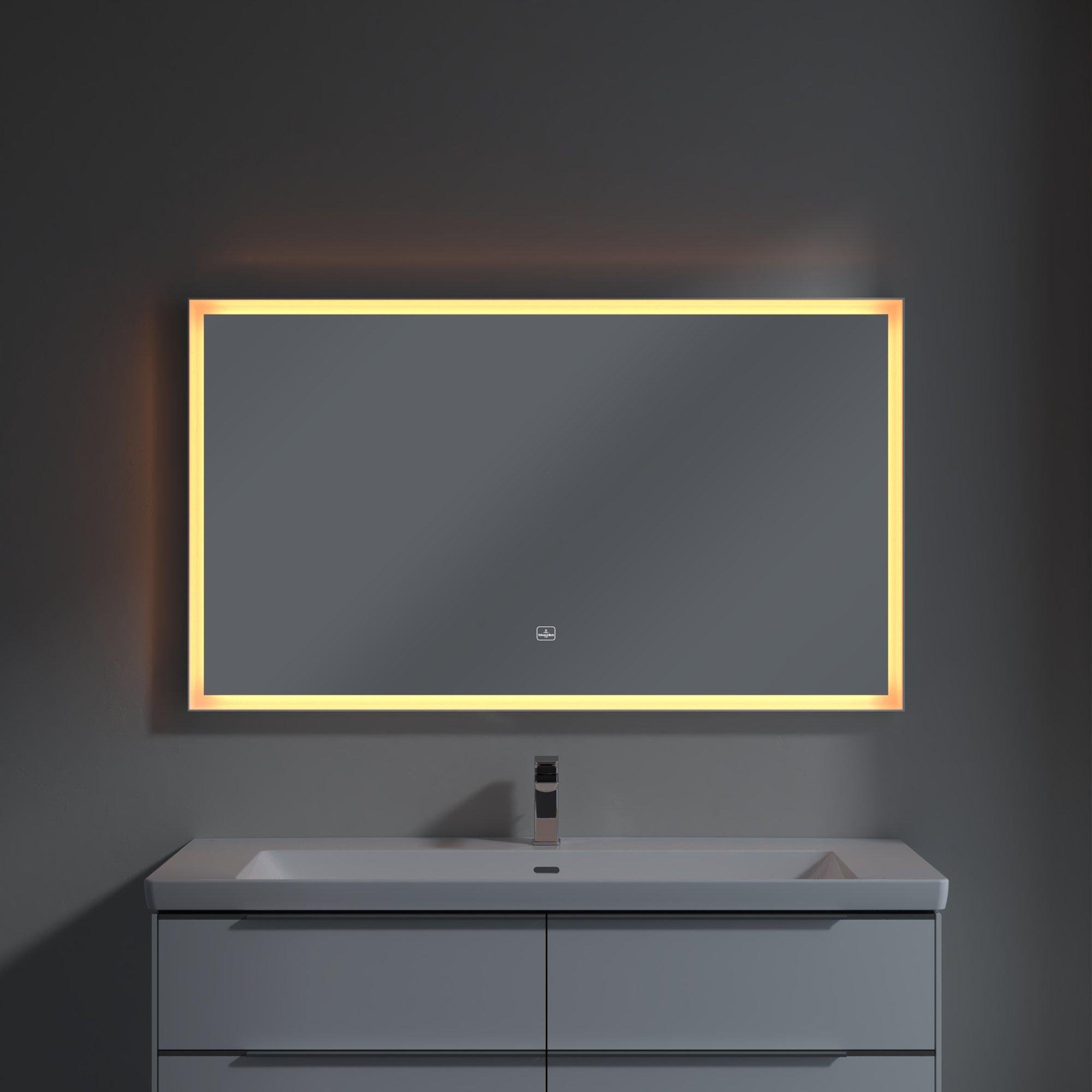 Villeroy & Boch Subway 3.0 spiegel 130x75cm - LED licht rondom - a4631300 - Afbeelding 7