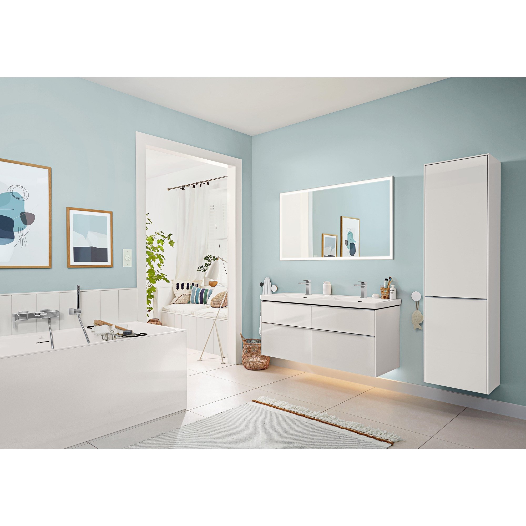 Villeroy & Boch Subway 3.0 spiegel 130x75cm - LED licht rondom - a4631300 - Afbeelding 9