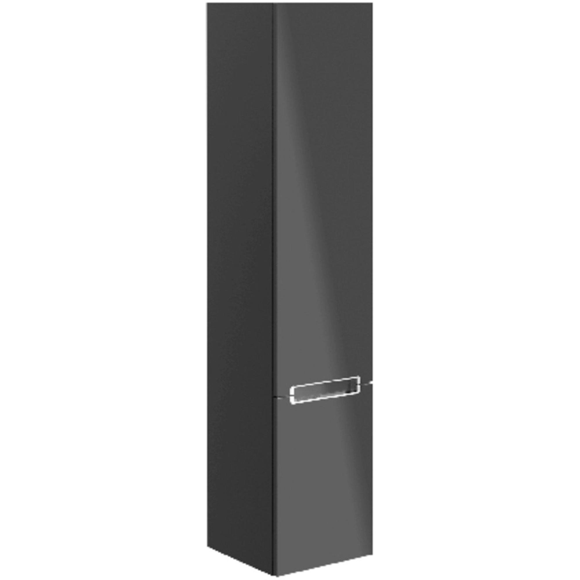 Villeroy & Boch Subway 2.0 kast - hoog 350x1650x370mm glossy grey - A70910FP - Afbeelding 2