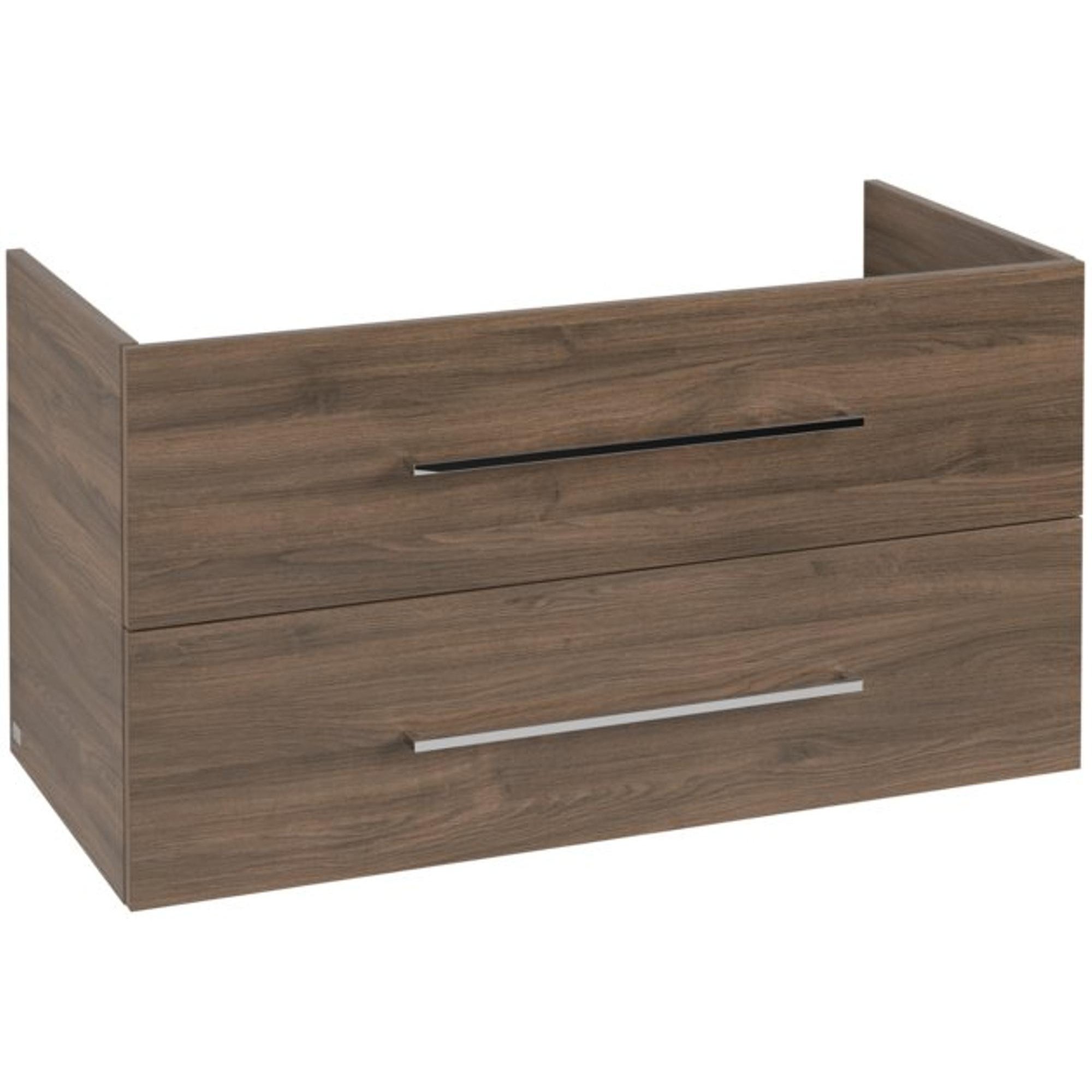 Villeroy & Boch Avento Wastafelonderkast - 2 uittrekladen - 976 x 514 x 484 mm - Arizona Oak - a89200vh - Afbeelding 4