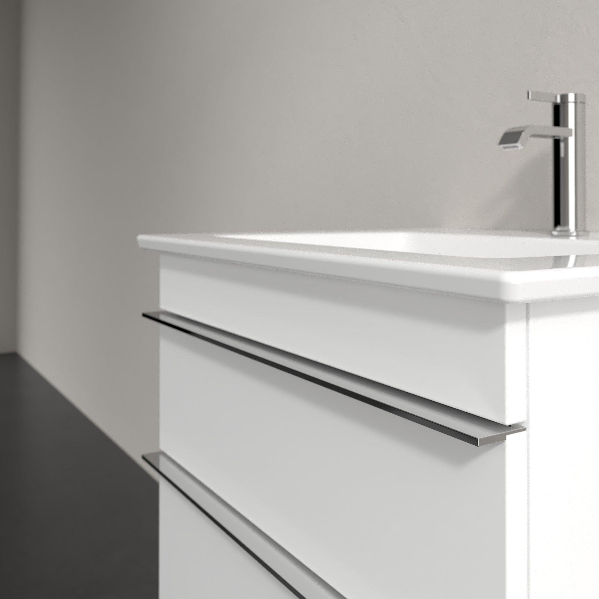 Villeroy & Boch Venticello wastafelonderkast - 55.3x59cm - 2x lade mat wit - a92301ms - Afbeelding 5