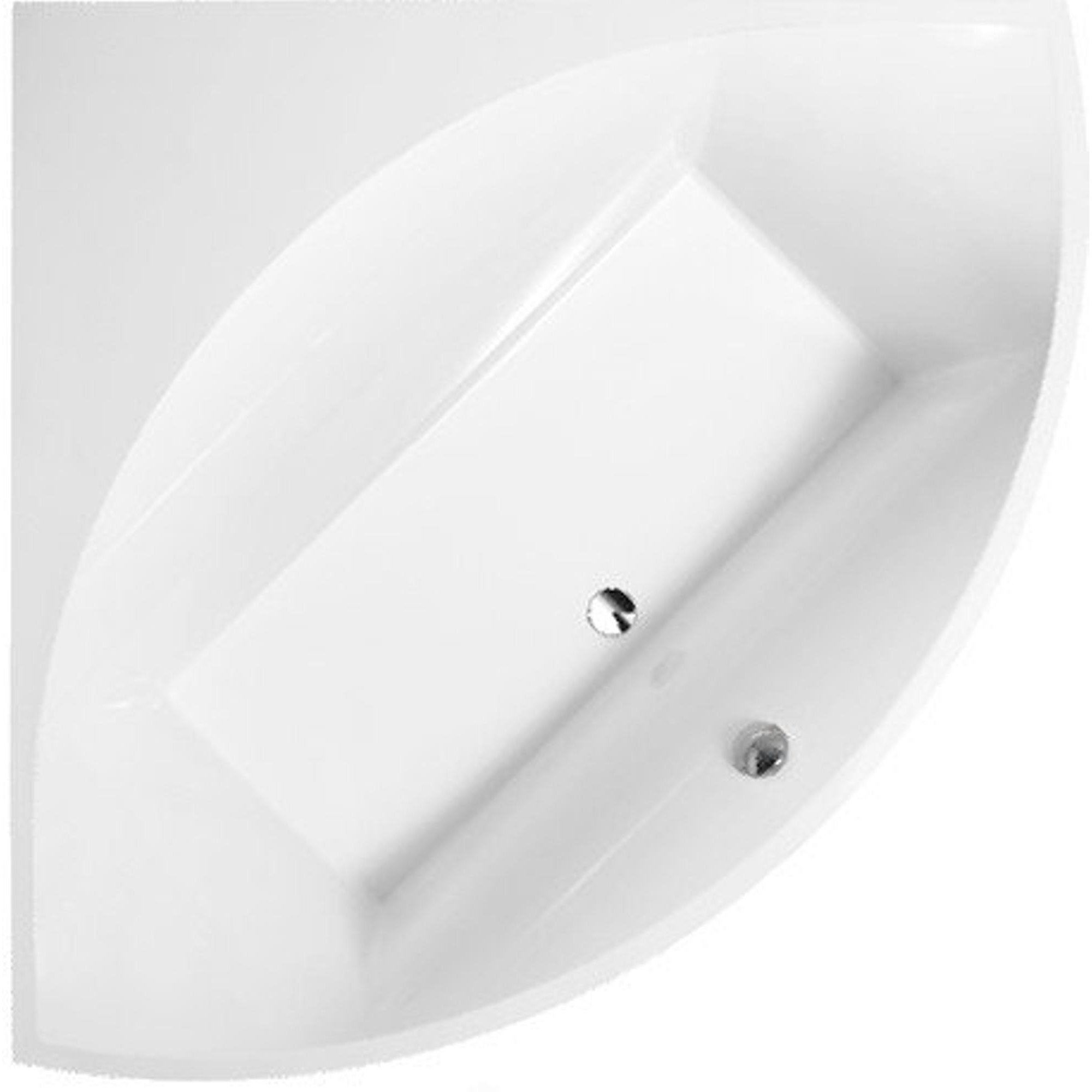 Villeroy & Boch Squaro hoekbad - 145x145cm - quaryl met poten wit - ubq145sqr3v-01 - Afbeelding 3