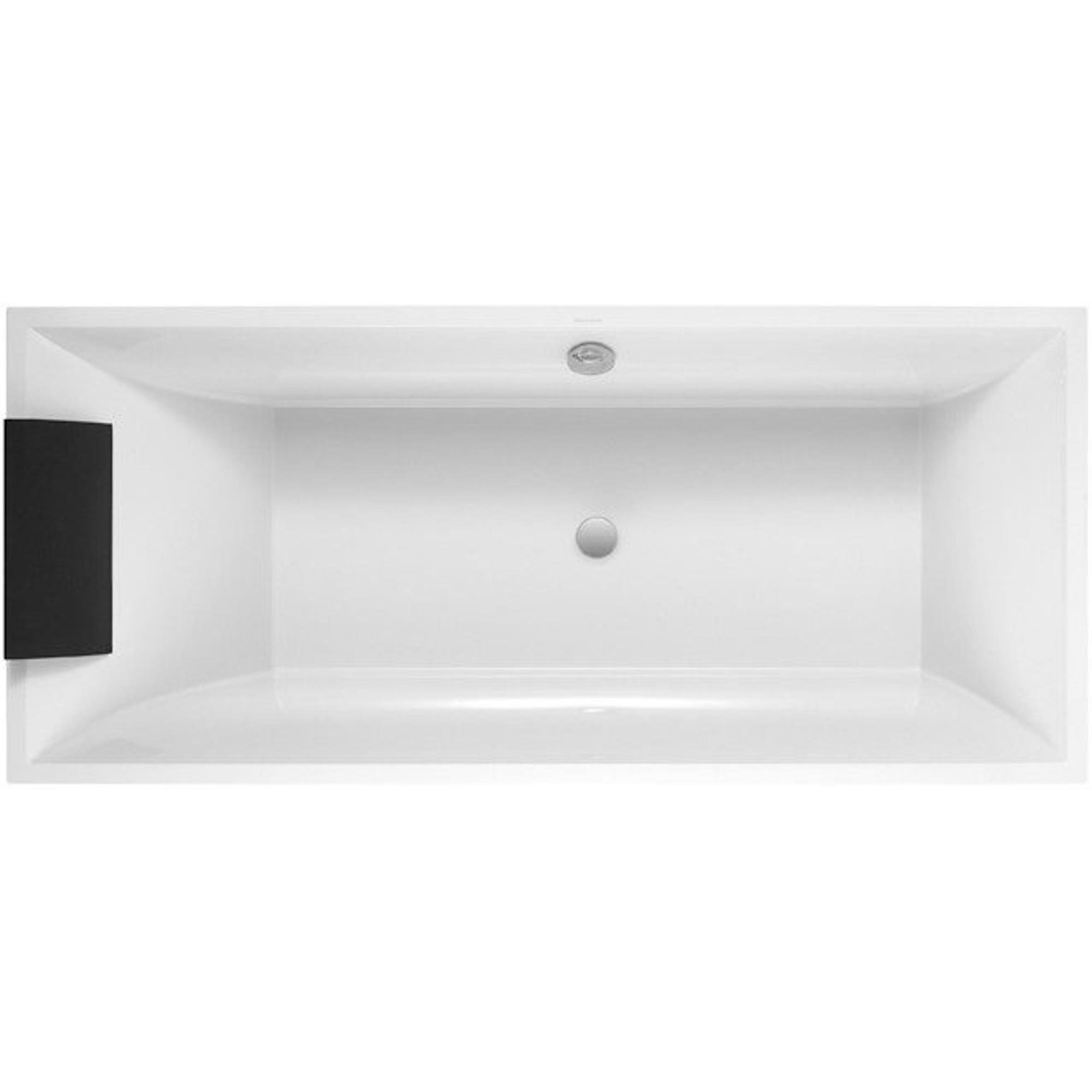 Villeroy & Boch Squaro bad - 170x75cm - quaryl rechthoekig met poten wit - ubq170sqr2v-01 - Afbeelding 9