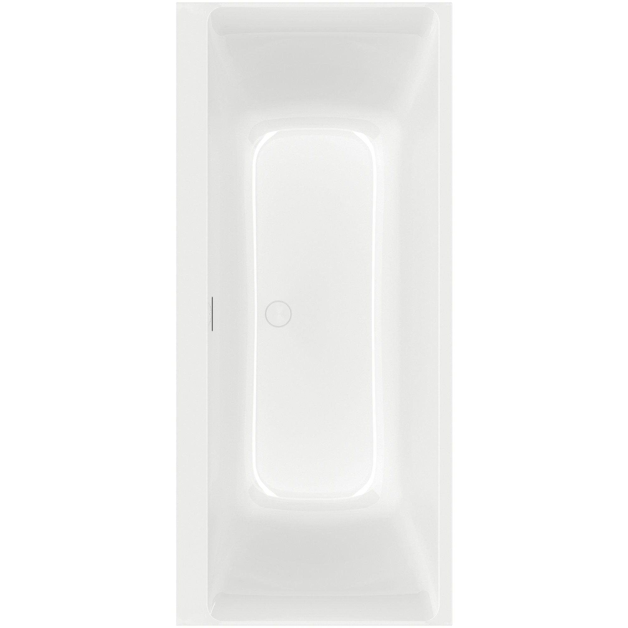 Villeroy & Boch Subway 3.0 ligbad - 180x80cm - wit - ubq180sbw2dv-01 - Afbeelding 2