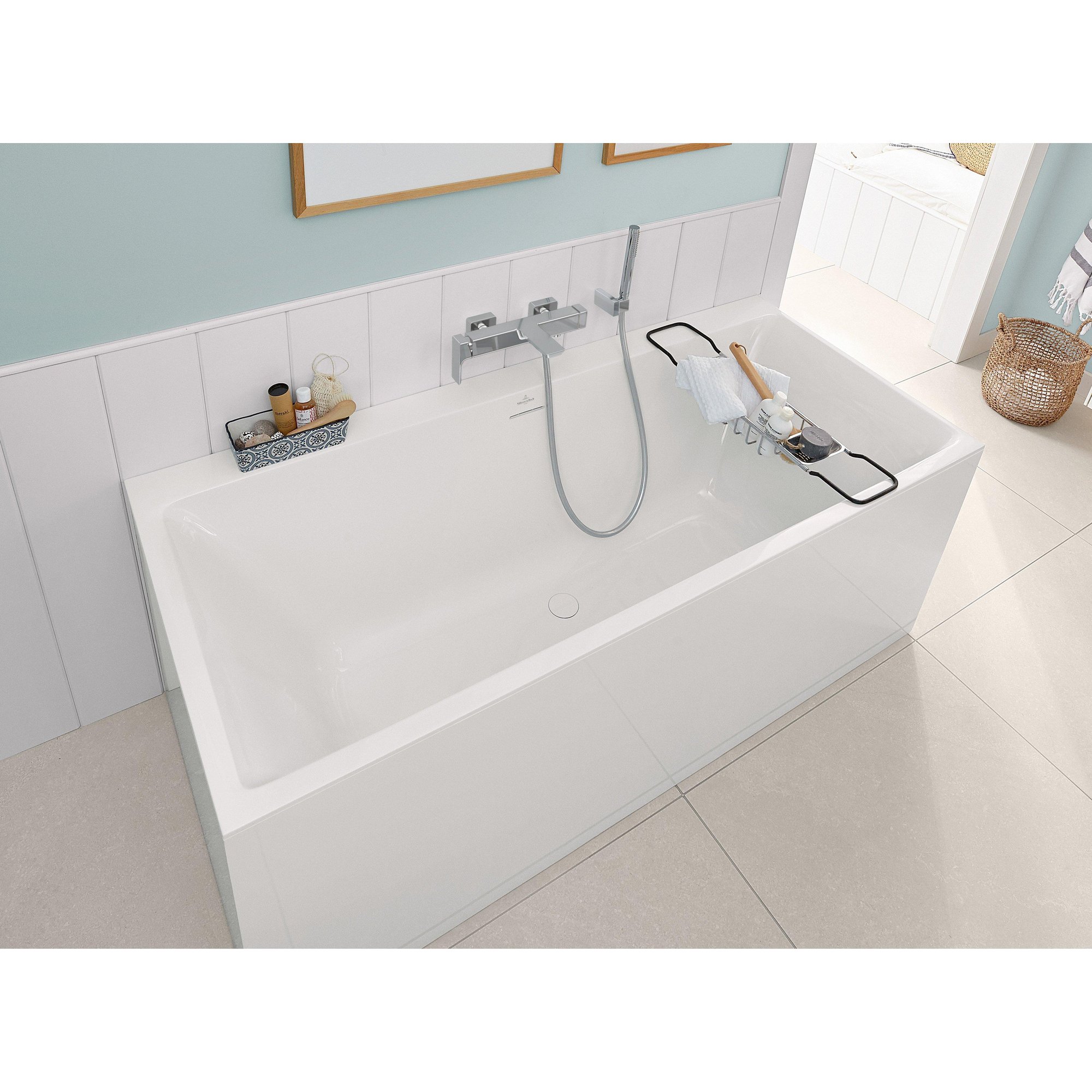 Villeroy & Boch Subway 3.0 ligbad - 180x80cm - wit - ubq180sbw2dv-01 - Afbeelding 4