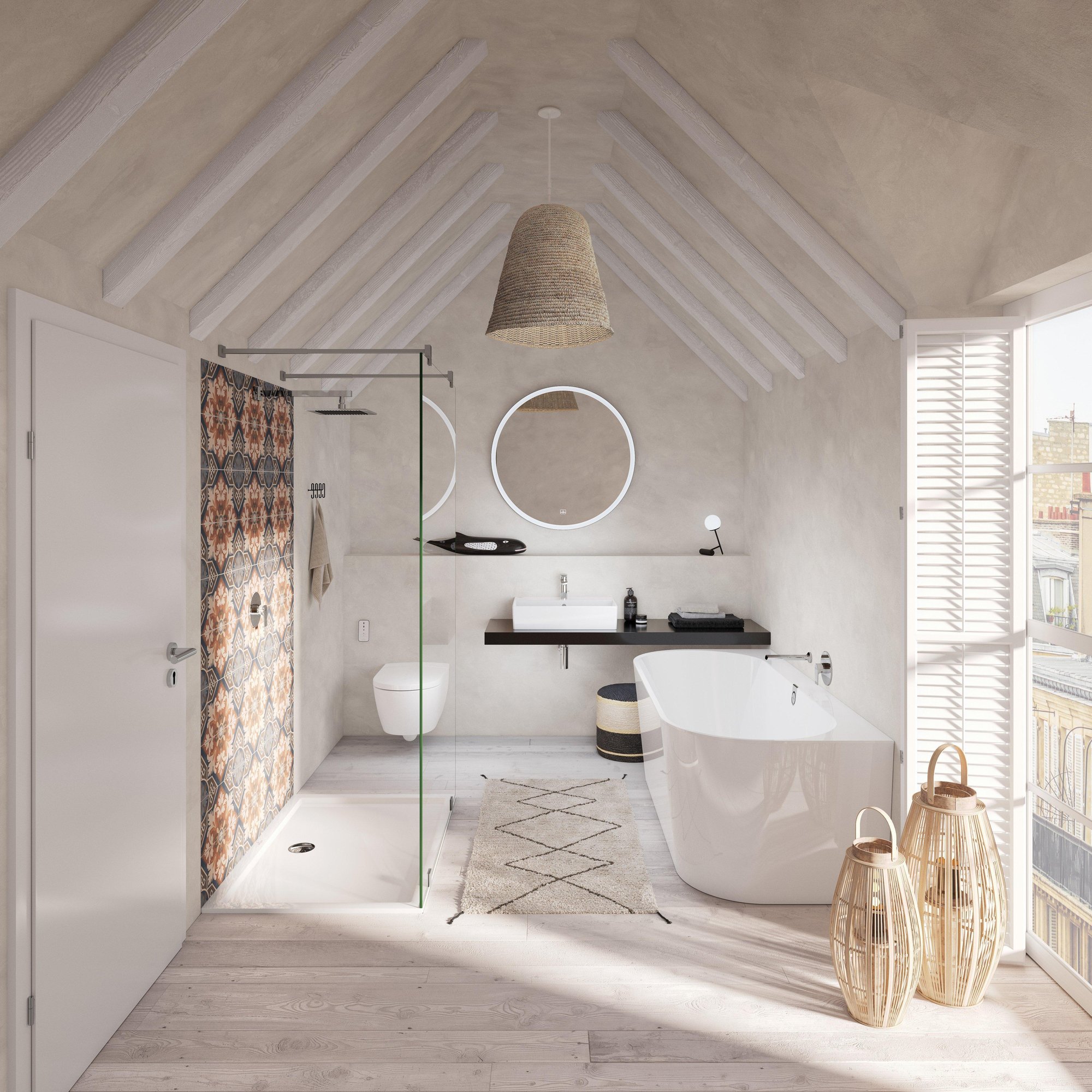 Villeroy & Boch Futurion Flat douchebak - quaryl rechthoekig 120x90x2,5cm - wit - udq1290ffl2v-01 - Afbeelding 3