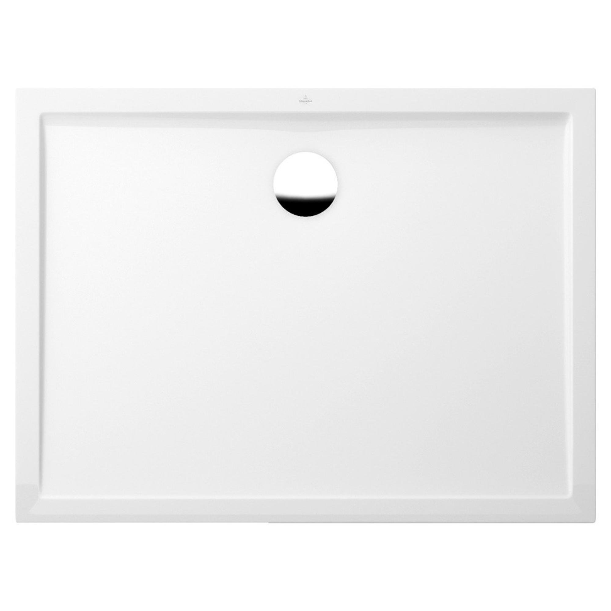 Villeroy & Boch Futurion Flat douchebak - quaryl rechthoekig 120x90x2,5cm - wit - udq1290ffl2v-01 - Afbeelding 4