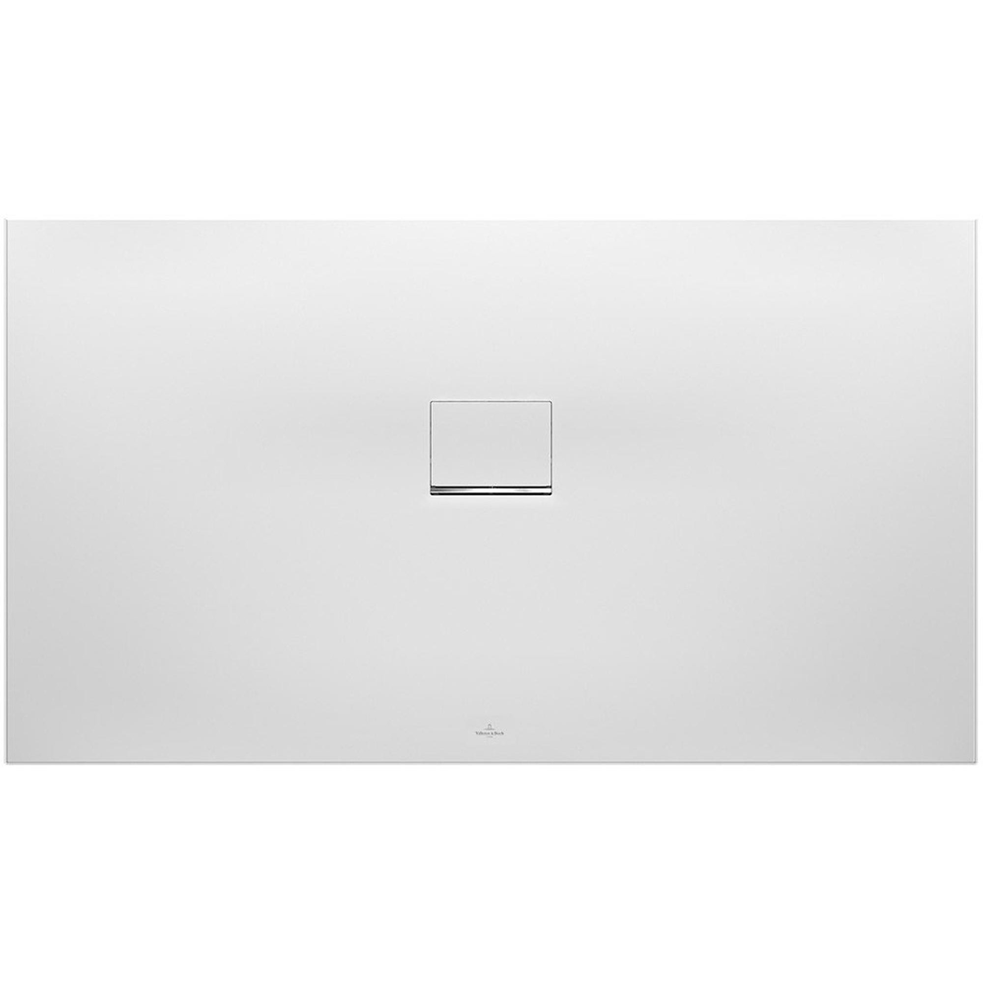 Villeroy & Boch Squaro infinity douchebak - 140x80x4cm - grijs - udq1480sqi2v-3s - Afbeelding 6