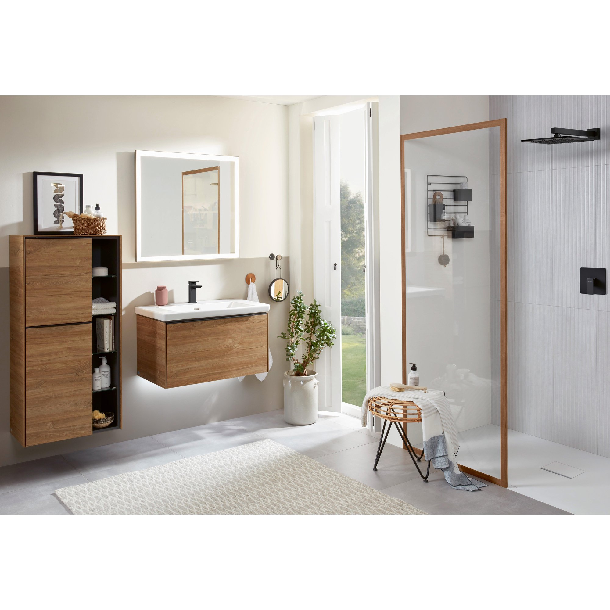 Villeroy & Boch Squaro Infinity kunststof douchebak - quaryl rechthoekig 160x90x4cm - mat wit - udq1690sqi2v-rw - Afbeelding 5
