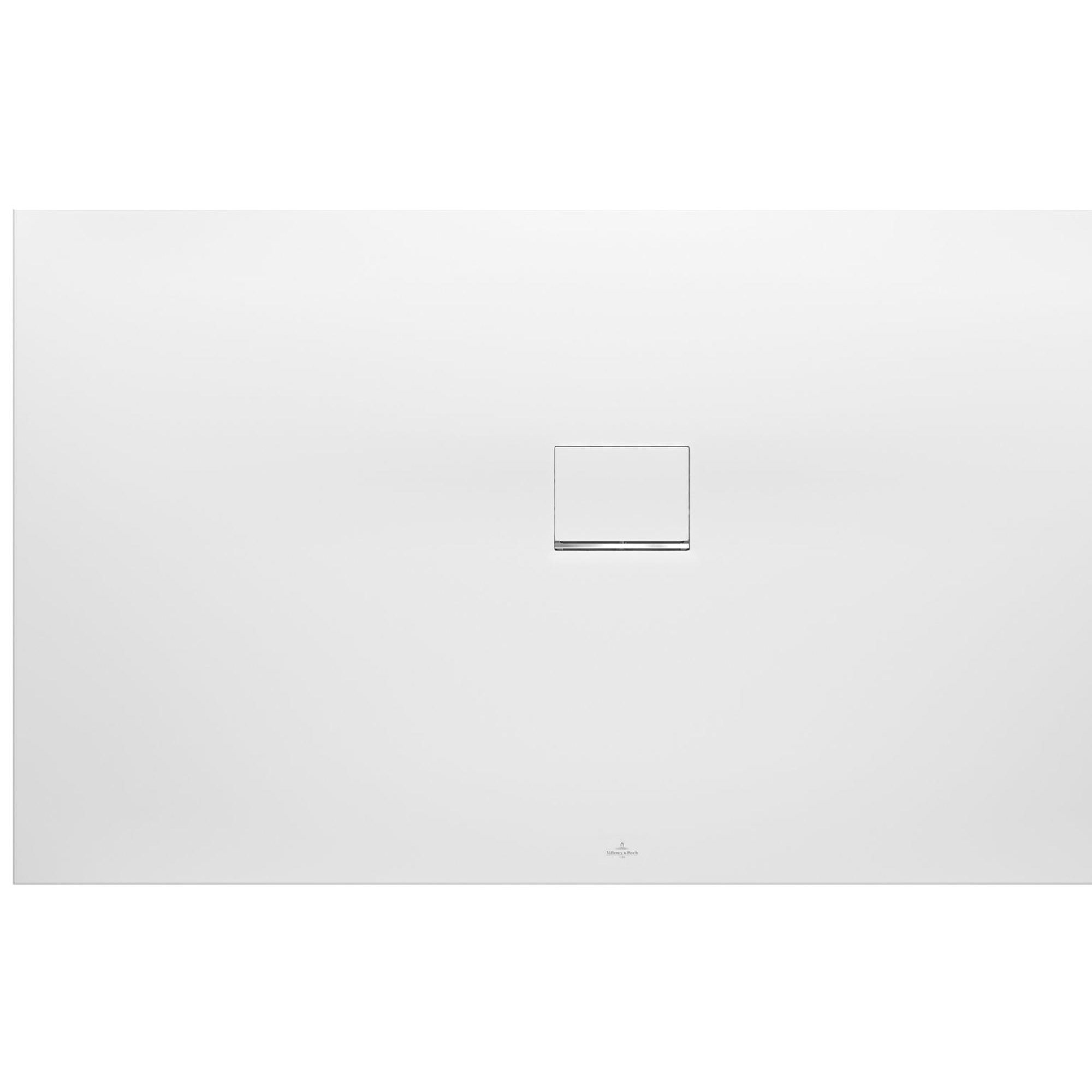 Villeroy & Boch Squaro infinity douchevloer - 170x90cm - stone white - udq1790sqi2rv-rw