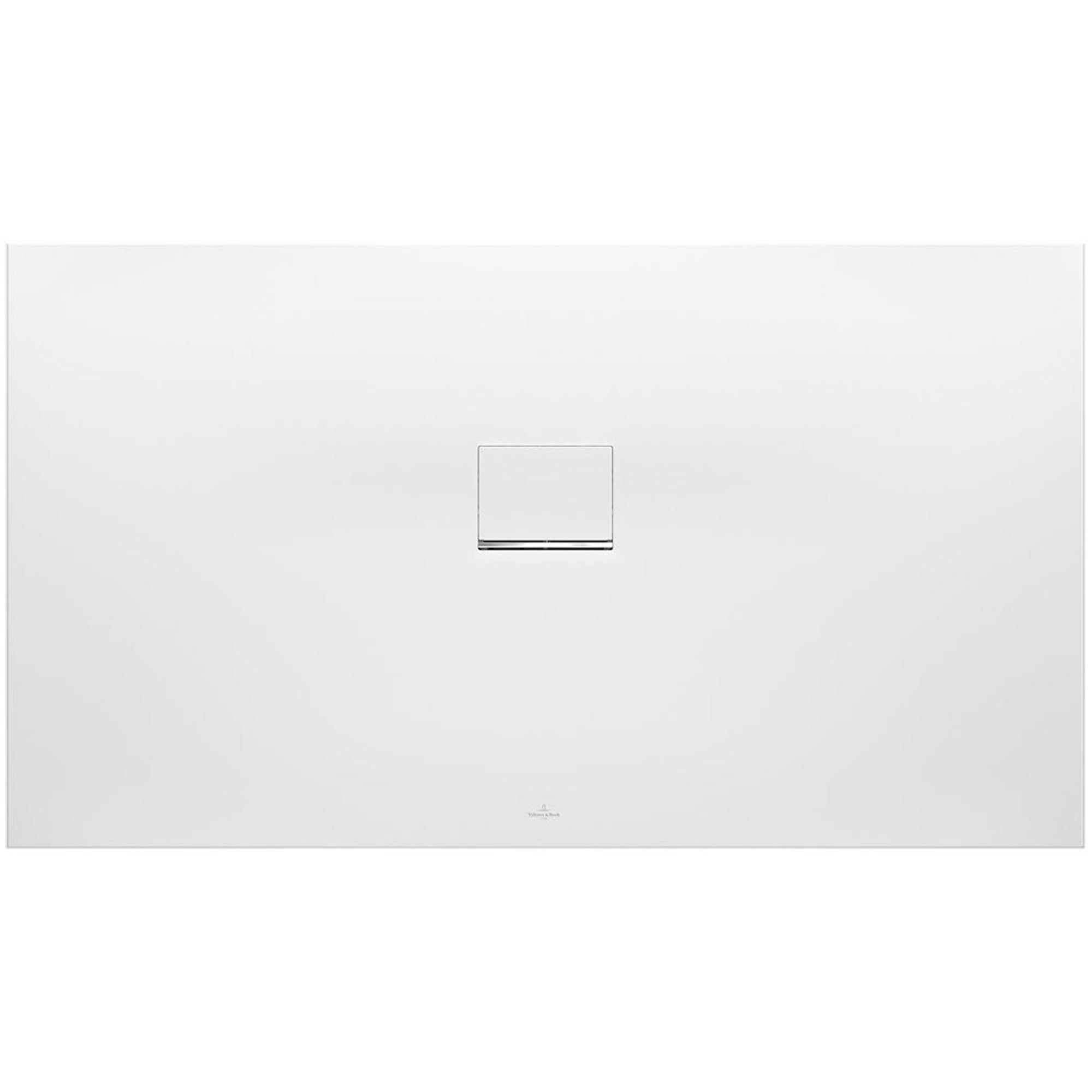 Villeroy & Boch Squaro infinity douchevloer - 180x90cm - stone white - udq1890sqi2bv-rw