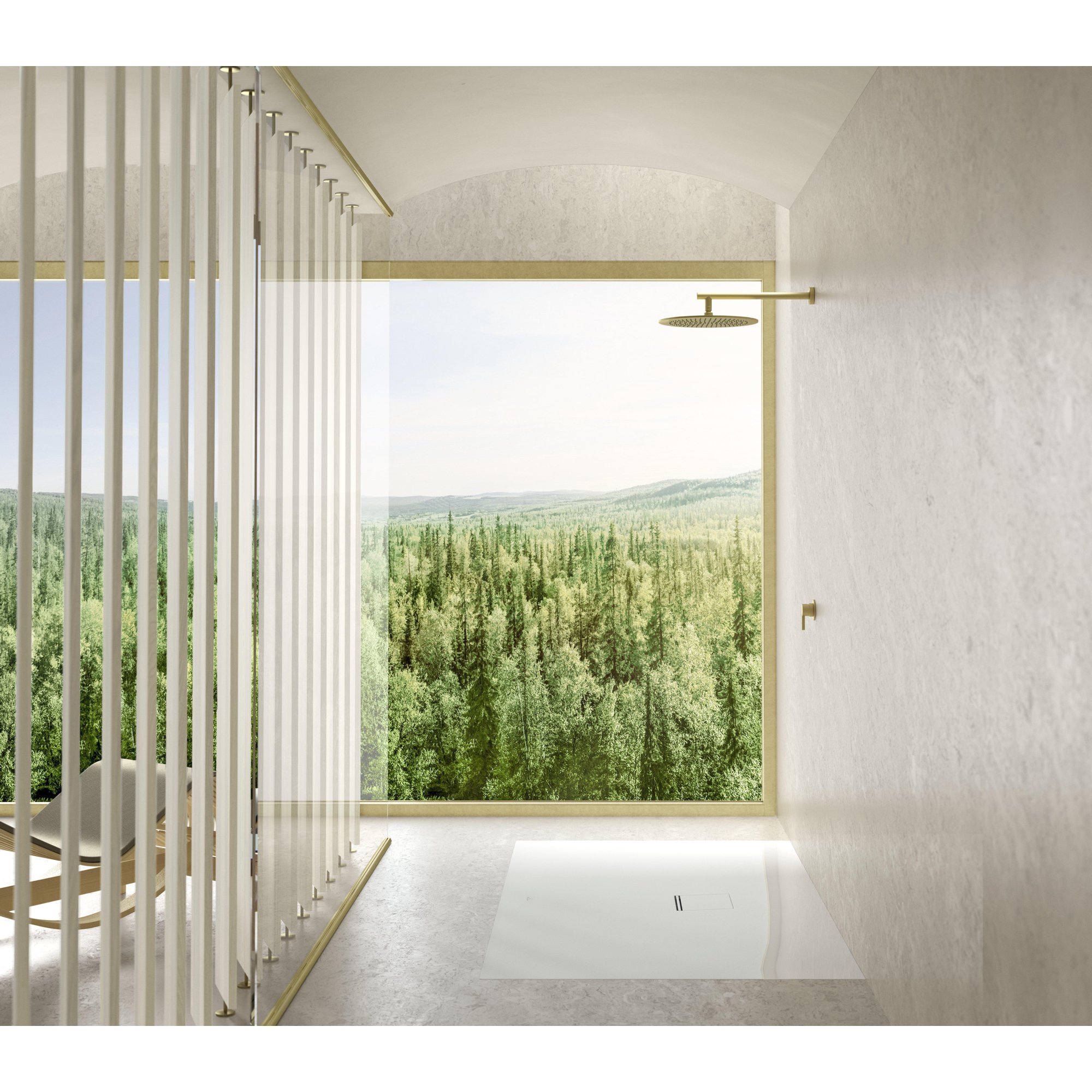 Villeroy & Boch Squaro infinity douchevloer - 180x90cm - stone white - udq1890sqi2bv-rw - Afbeelding 2