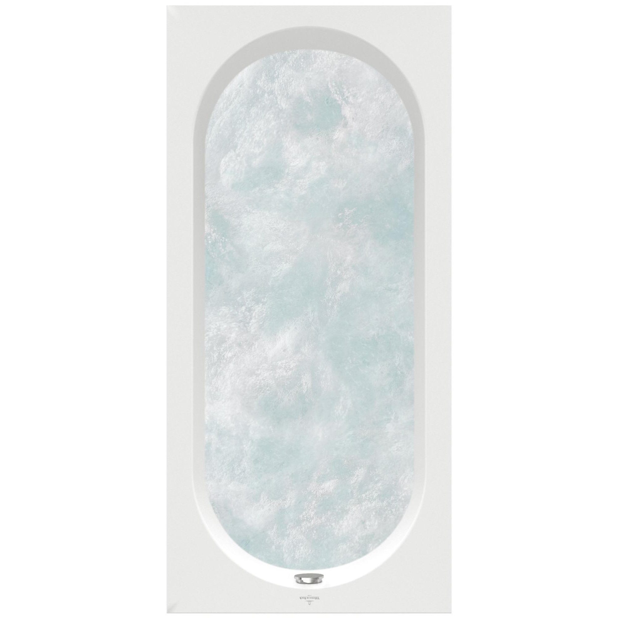 Villeroy & Boch Oberon Hydropool Comfort (HC) 180x80cm - wit - uhc180obe2a1v01