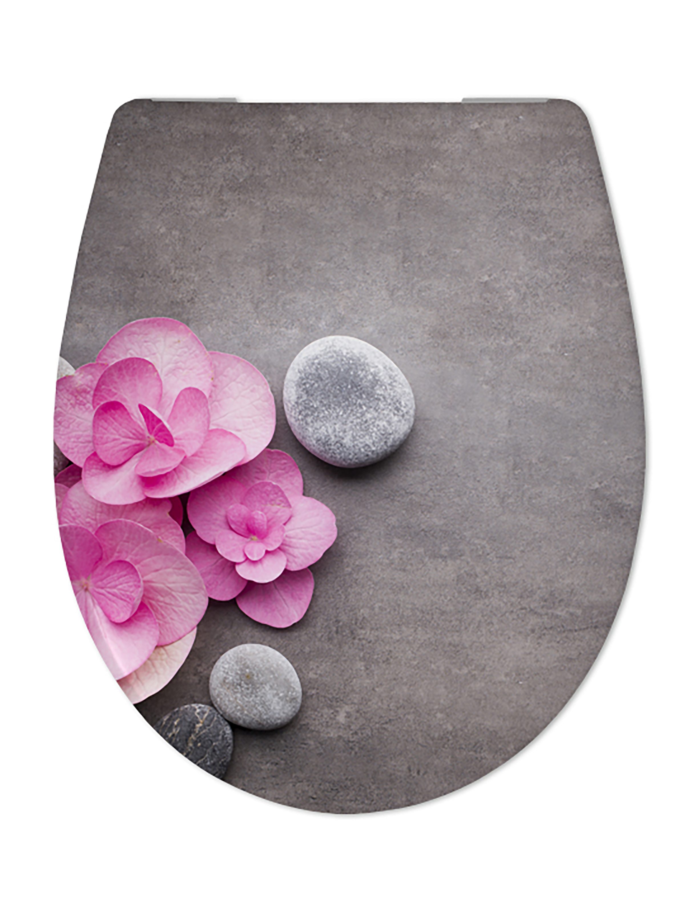 Wiesbaden Cedo Orchid en stones Toiletzitting/siège wc Multi - 163747