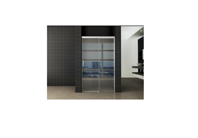 Wiesbaden Wiesbaden Douchedeur - Softclose 2.0 - 140x200cm - 8mm Aluminium NANO Coating - Nisdeur - 20.3434