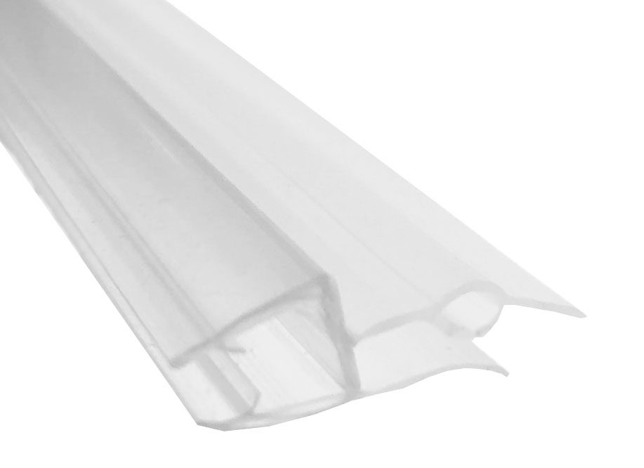 Wiesbaden rubberen waterkering 93 x 0,6 cm transparant - 20.6152