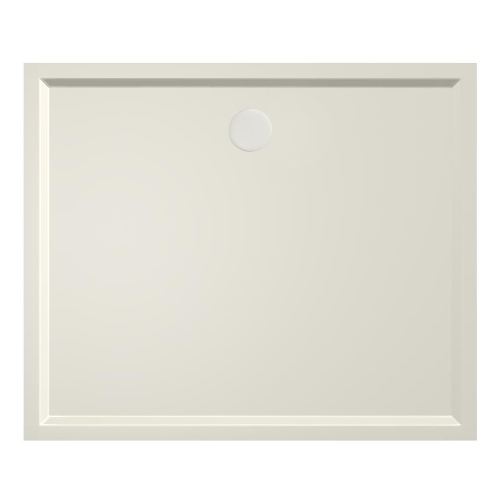 Douchebak Xenz Mariana - 120x100x4 cm - Incl.Afvoersifon-Chroom - Acryl - Rechthoekig - Pergamon glans - 6888-02