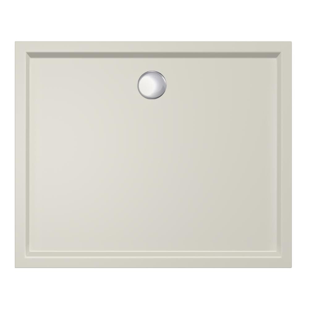 Douchebak Xenz Mariana - 110x90x4 cm - Incl.Afvoersifon-Chroom - Acryl - Rechthoekig - Pergamon glans - 6935-02