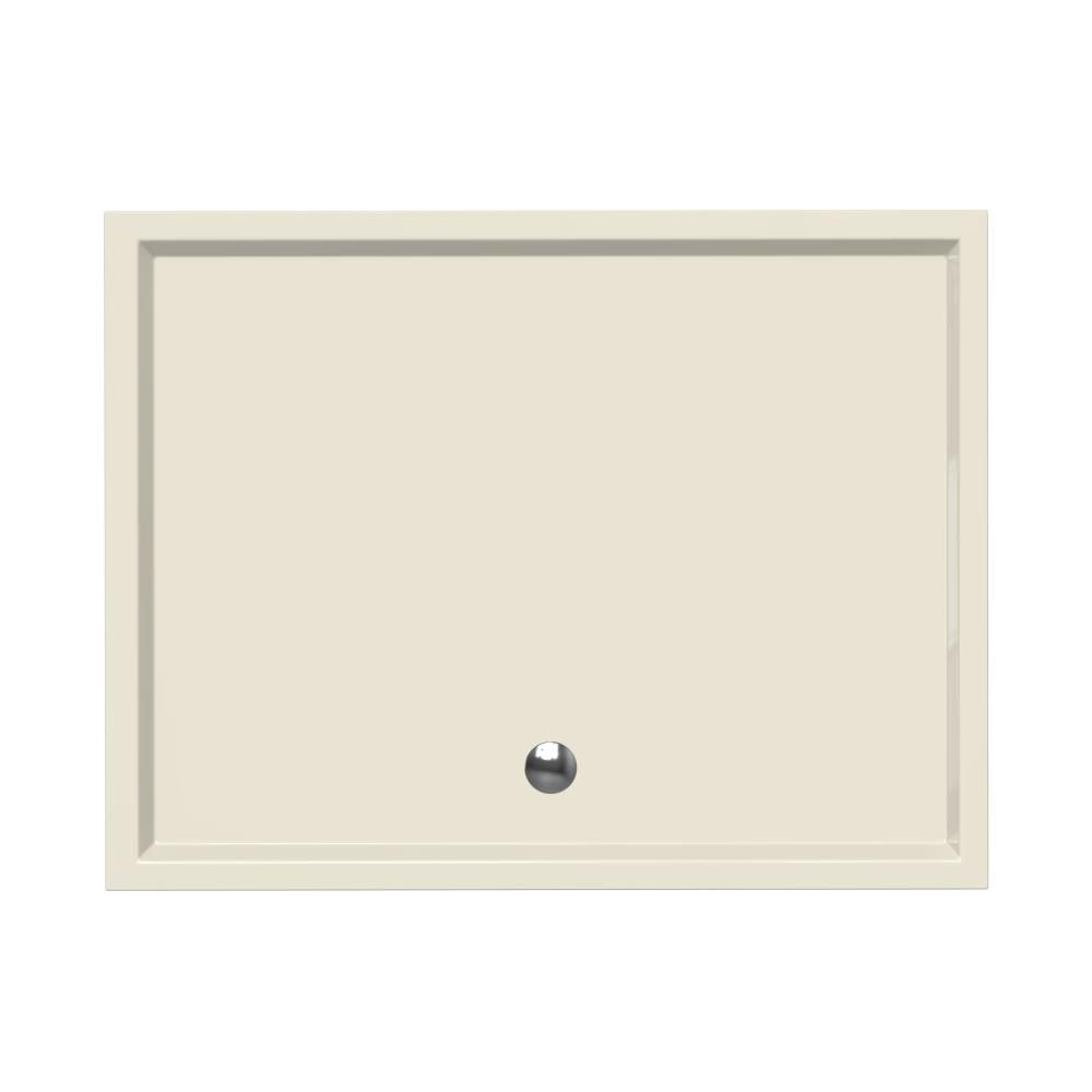 Douchebak Xenz Mariana - 130x100x4 cm - Incl.Afvoersifon-Chroom - Acryl - Rechthoekig - Pergamon glans - 6958-02